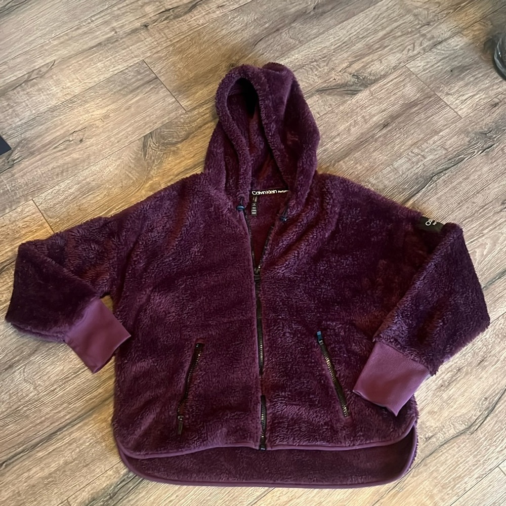 Calvin Klein Fleece Hoodie - Medium